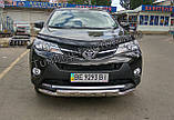 Мухобойка, дефлектор капота Toyota RAV 4 2013-2018 (Sim), фото 3