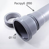 Перехідник ремонтний 90 мм-110 мм DC1-GR McAlpine..., фото 8