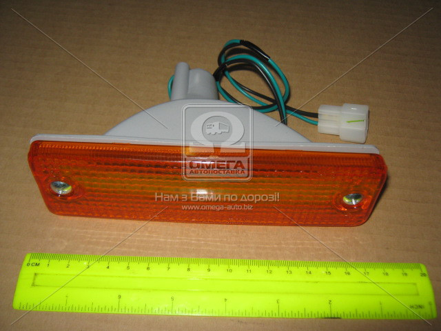 Покажчик повороту в бампері лівий = правий MAZDA 323 Мазда 323 1985-1989 (пр-во TYC), фото 1