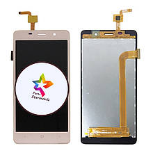 Дисплей Assistant AS-5433 + сенсор золотий