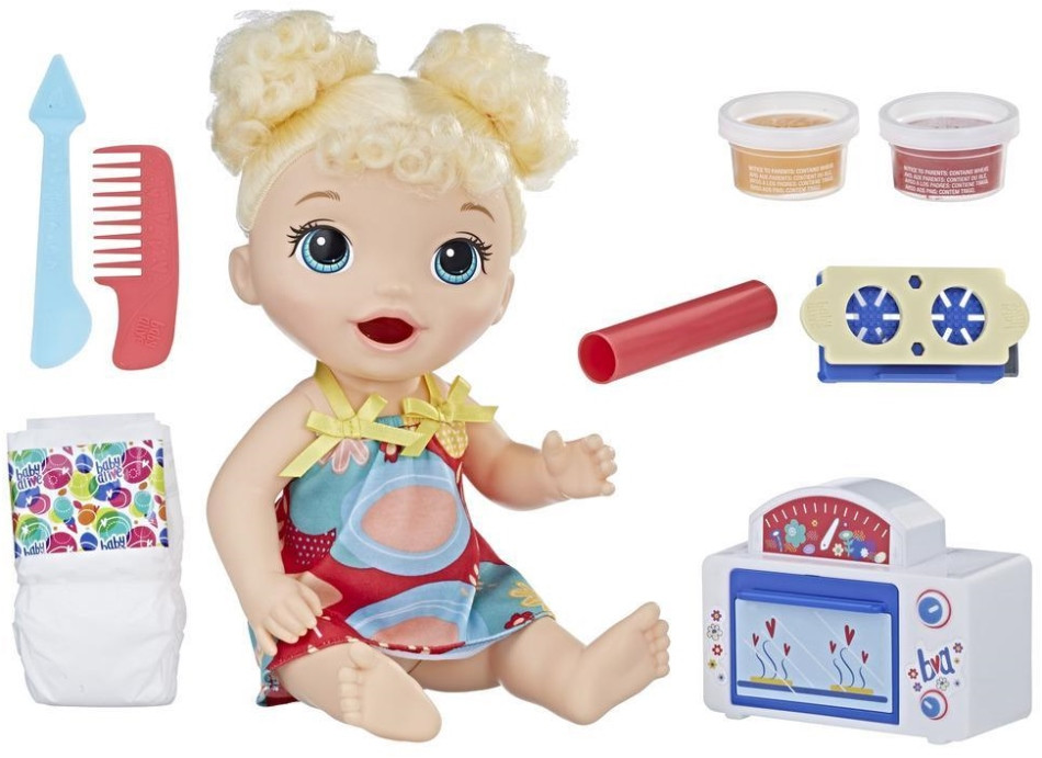Лялька Baby Alive Super Snacks Малятко і їжа E1947
