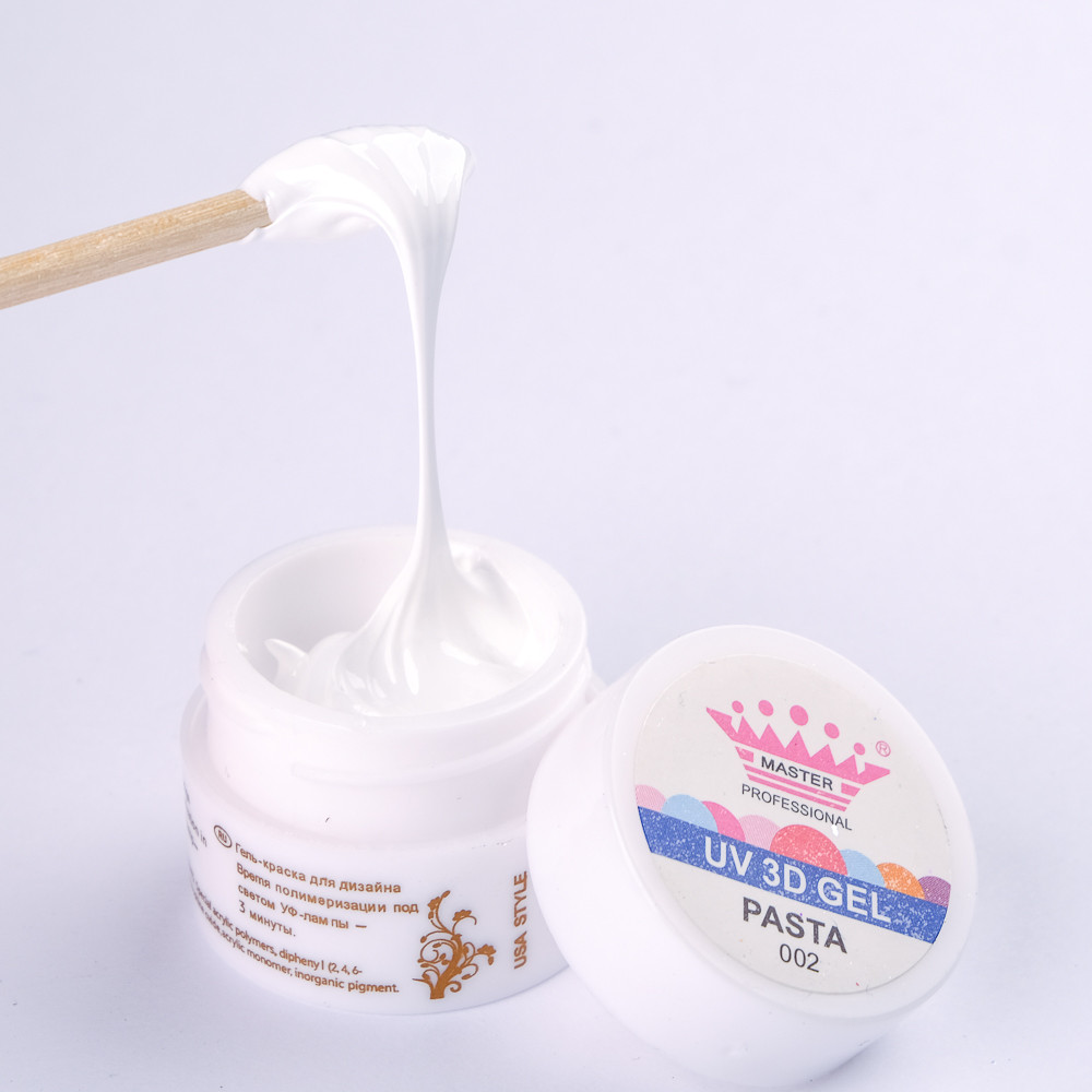 Гель паста Master Professional Gel paste 02 (Білая)