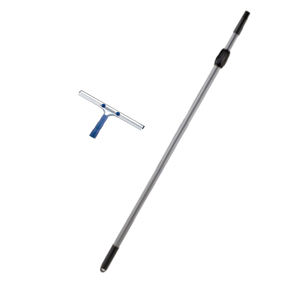 Згони склизы для вікон Професійна швабра для прибирання 2м Швабра для вікон на телескопічній ручці Окномойка