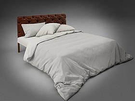 Двоспальне металева ліжко Канна Tenero з м'яким узголів'ям