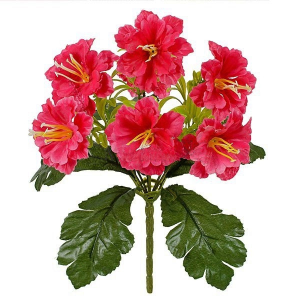 Букет мальви на подкустнике, 31см (20 шт в уп), фото 1