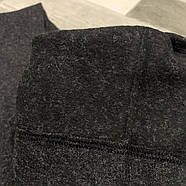 Колготки жіночі бавовна з начосом Шугуан, розмір 6XL, 4 розмір (52-54), темно-сірі, 1116-1, фото 2