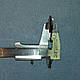 Ніж для м'ясорубки Braun, Mirta, Delfa, Dex (ширина ножа 46,5 мм; ширина квадрата 8 мм), фото 3