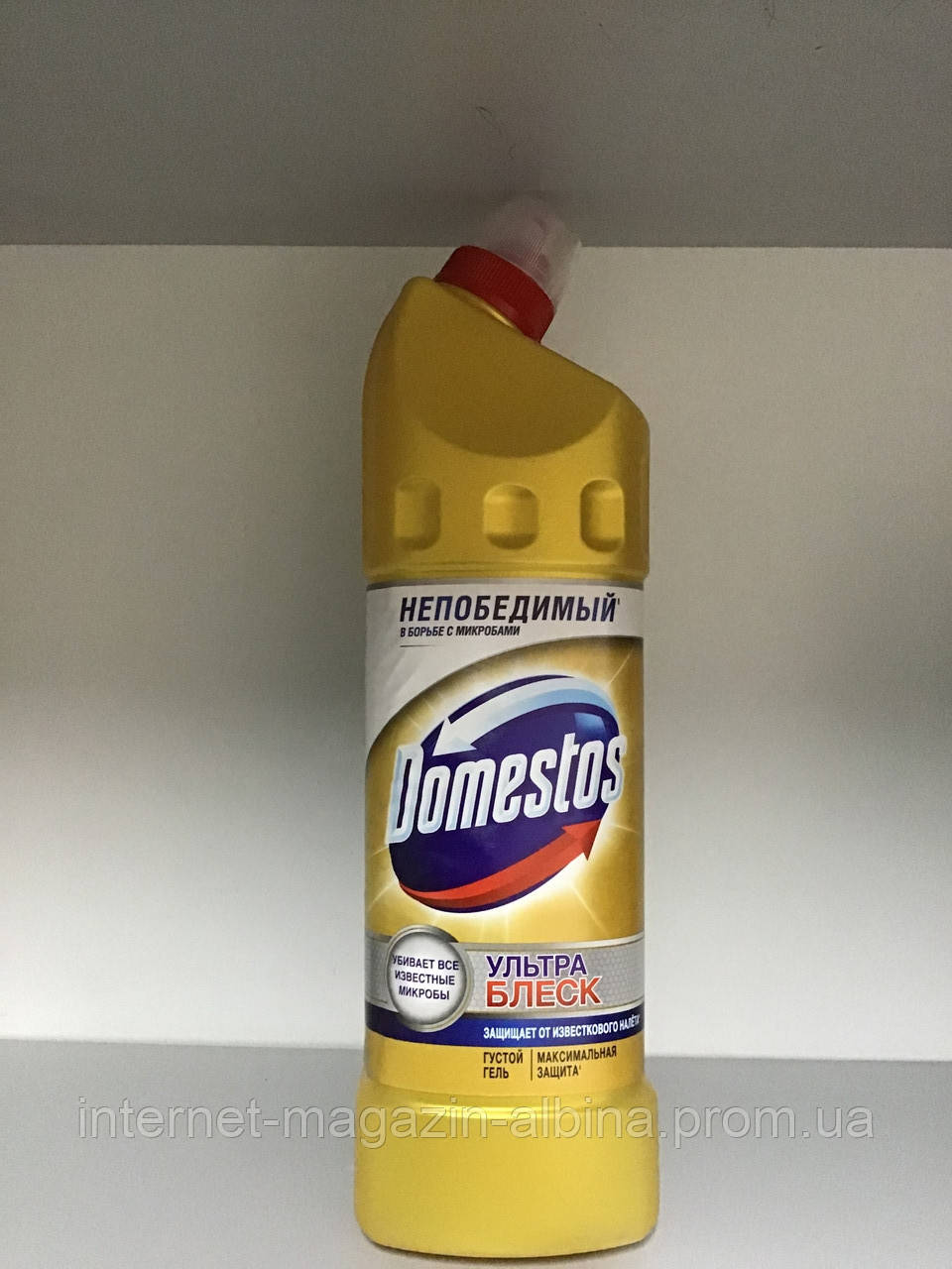 Чистячий засіб для туалету Domestos Ультра блиск, 1 л