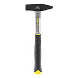 Молоток слюсарний Fiberglass з головки вагою 800 г STANLEY STHT0-51909, фото 3