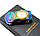 Спіральна запальничка USB з годинником, Машина 813, циферблат - Gold, електрозапальничка акумуляторна, фото 2