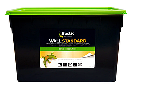 Bostik Wall Standart (Бостік 70) 15кг. Клей для склохолста, склошпалер і флізеліна