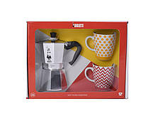 Набір Bialetti Moka Express (6 чашок ) + 2 чашки