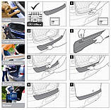 Захисна накладка на задній бампер для Citroen Jumpy III / SpaceTourer 2016-2025, фото 10