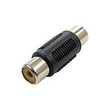 Адаптер гніздо (мама) RCA — гніздо (мама) RCA, фото 2