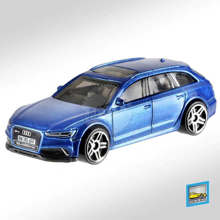 Машинка Хот Вилс ’17 Audi RS 6 Avant 1:64 Hot Wheels Mattel FYC11