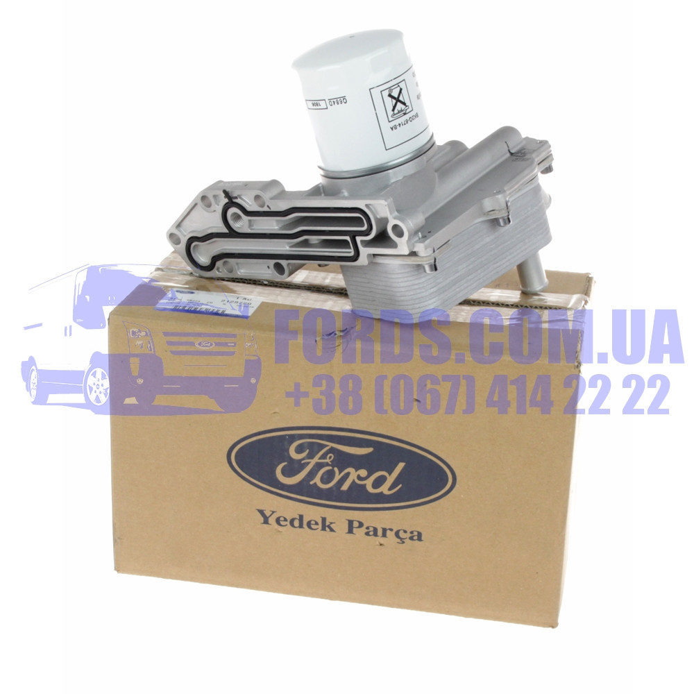 Радіатор масляний FORD TRANSIT 2006- (2.2 TDCI/2.4 TDCI Комплект Накручуваний) (1842739/BK3Q6B624CB/2128720)