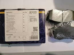 SP 101 PR Комплект передніх гальмівних колодок дискове гальмо SCT MANNOL Лада