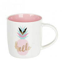 Чашка порцелянова Hello 350 мл.