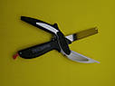 Універсальний кухонний ніж - ножиці Clever Cutter, фото 2