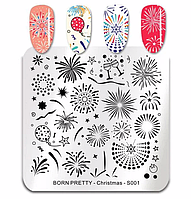 Пластина для стемпінгу BORN PRETTY - Cristmas-S001
