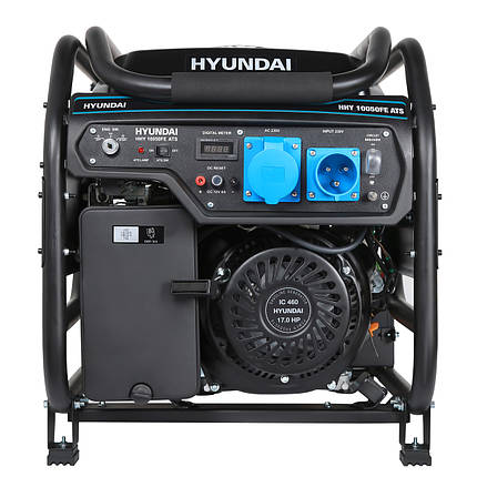 Бензиновий генератор Hyundai HHY 10500FE ATS, фото 2