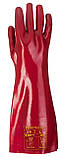 Рукавиці ПВХ Portwest A445 Червоний, фото 2