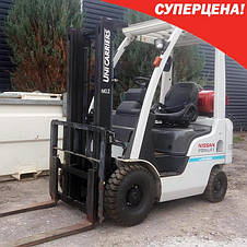 Вилковий навантажувач 1,5 тонни Nissan NP1F1A15D б/у 2013, фото 2