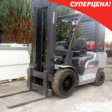 Газовий вилочний навантажувач Nissan UGF2A35DU 2009 б/у, фото 2