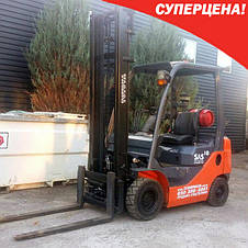 Японський газовий вилковий навантажувач Toyota 32-8FG18 б/у, фото 3