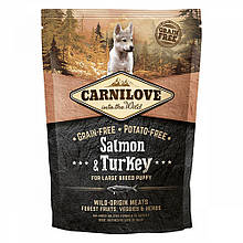 Корм для цуценят Carnilove Puppy Large Breed Salmon & Turkey 1,5 кг