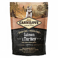 Корм для цуценят Carnilove Puppy Large Breed Salmon&Turkey 1,5кг