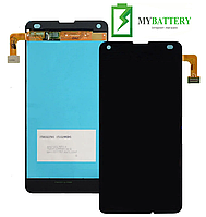 Дисплей (LCD) Microsoft 550 Lumia Lumia с сенсором черный оригинал