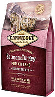 Корм для котят Carnilove Cat Salmon & Turkey Kiten 6кг