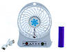Белый вентилятор mini fan, фото 6