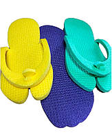 Одноразові капці-в'єтнамки для салонів, саун, бань, готелів, т. 5 мм, щільність 33 кг/м3, 36-38