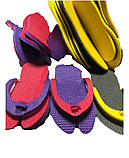 Одноразові капці-в'єтнамки для салонів, саун, бань, готелів, тобто 5 мм хім. щільність 33 кг/м3, розмір 42, фото 9