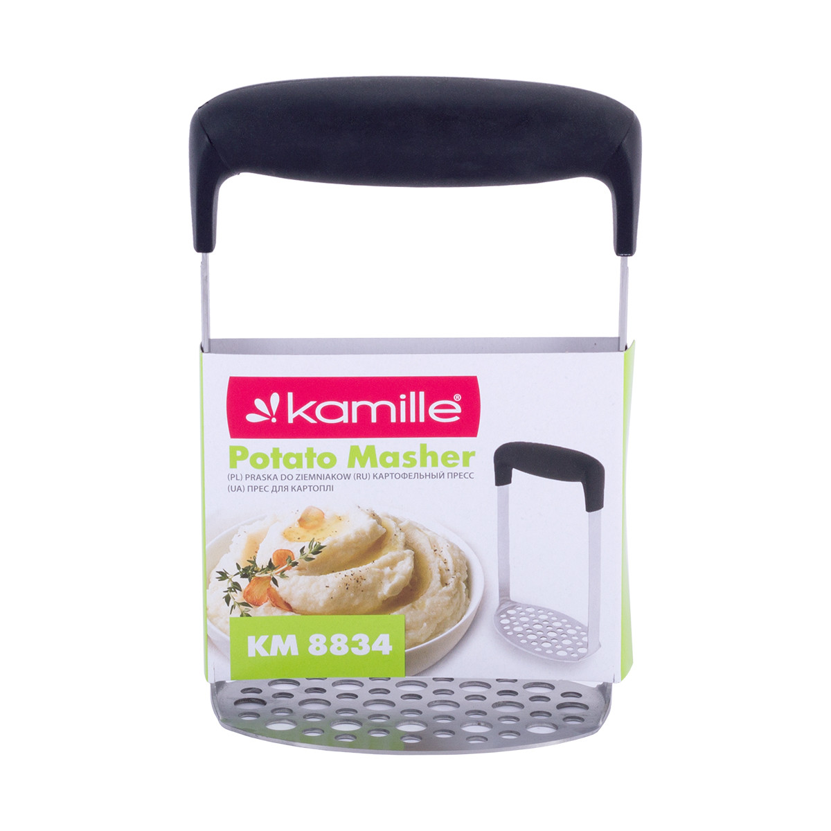 Прес для картоплі Kamille з нержавіючої сталі KM-8834, фото 1