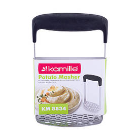 Прес для картоплі Kamille з нержавіючої сталі KM-8834