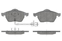 SP 631 PR Комплект передних тормозных колодок, дисковый тормоз SCT MANNOL Шкода