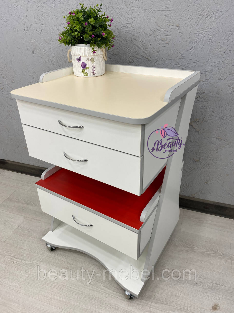 Візок косметологічна з ящиками, фото 1