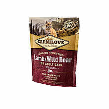 Корм для котов Carnilove Cat Lamb & Wild Boar Sterilised 0.4кг
