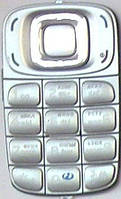 Клавиатура Nokia 6085 silver orig
