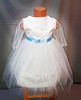 Белое бальное платье для девочки 2, 3 лет., фото 1