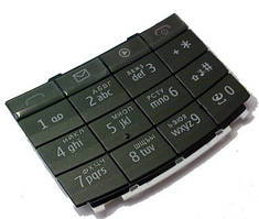 Клавиатура Nokia X3-02 (rus/eng) Black