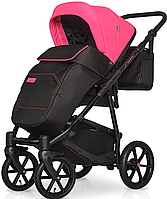 Детская универсальная коляска 3 в 1 Riko Swift 22 Electric Pink