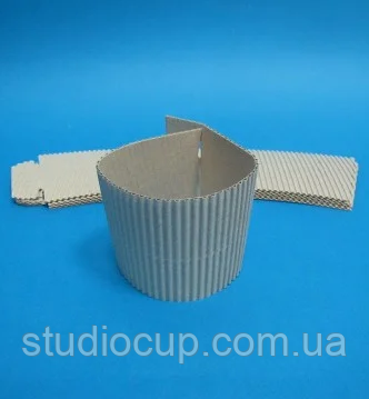 Термопояс на три замки 175, 250, 340, 400, 500 мл (100 шт/уп.) Бурий Універсальний, фото 1