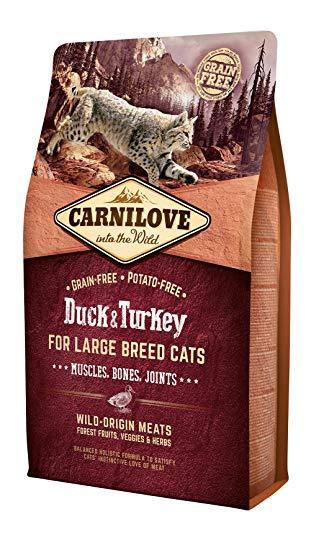Корм для котов Carnilove Cat Large Breed Duck & Turkey 6кг
