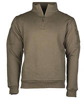 Реглан тактический утепленный Mil-Tec TACTICAL SWEAT-SHIRT WITH ZIPPER олива 11472512