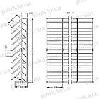 Експозитор для плитки стелажний "Консоль", стелаж для плитки EE-PL3, фото 2