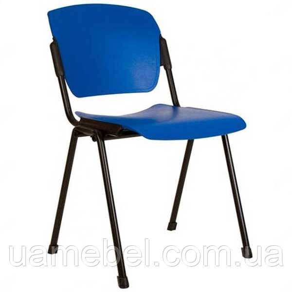 Офисный стул пластик Era (Эра) plast chrome/black - фото 1 - id-p1106337537